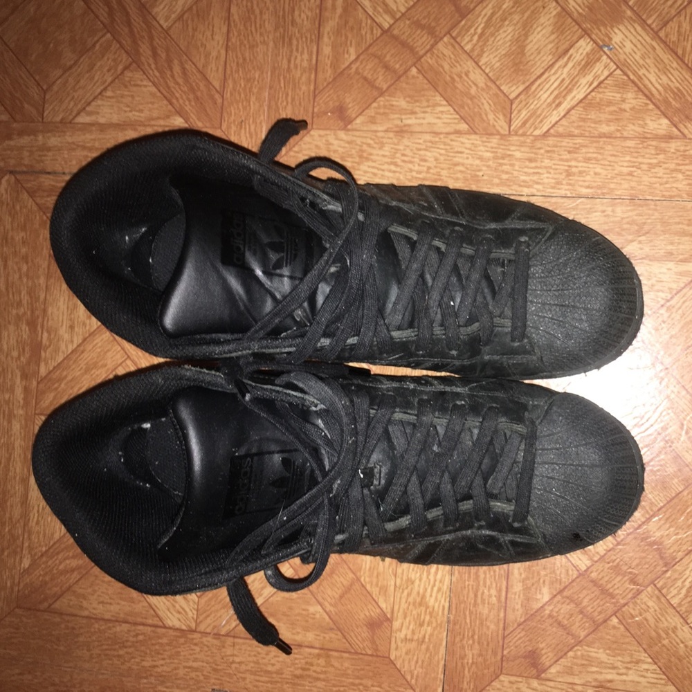 Men All Black Adidas